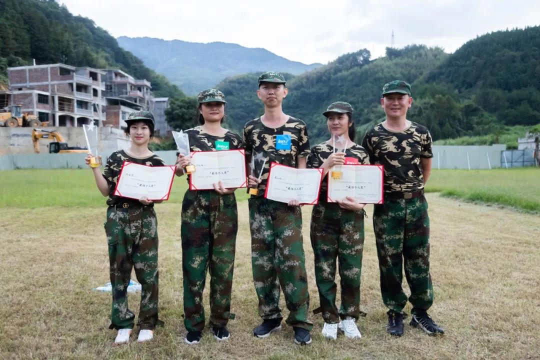 “十年征程,不忘初心”-2021福州英諾科技戶外拓展活動